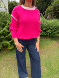 Contrast Stitch Jumper