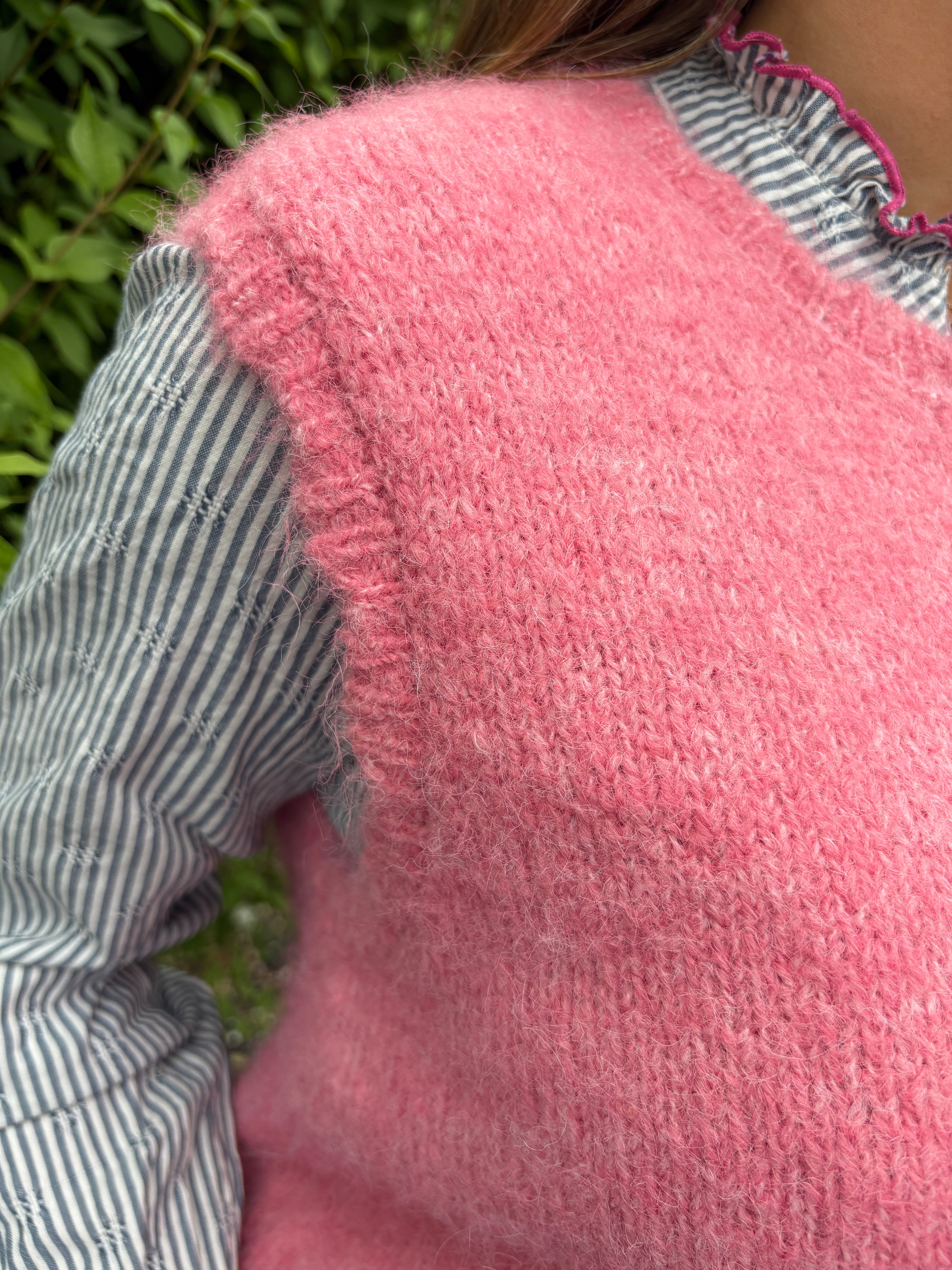 Pink Knitted Vest